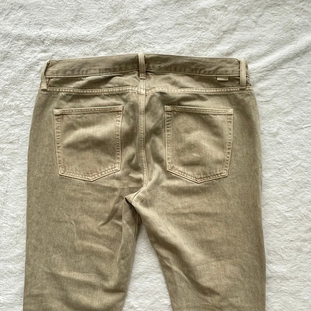 Outerknown SEA Jeans Drifter Tapered Fit‎ Beige Tan Organic Cotton Pants 33x30